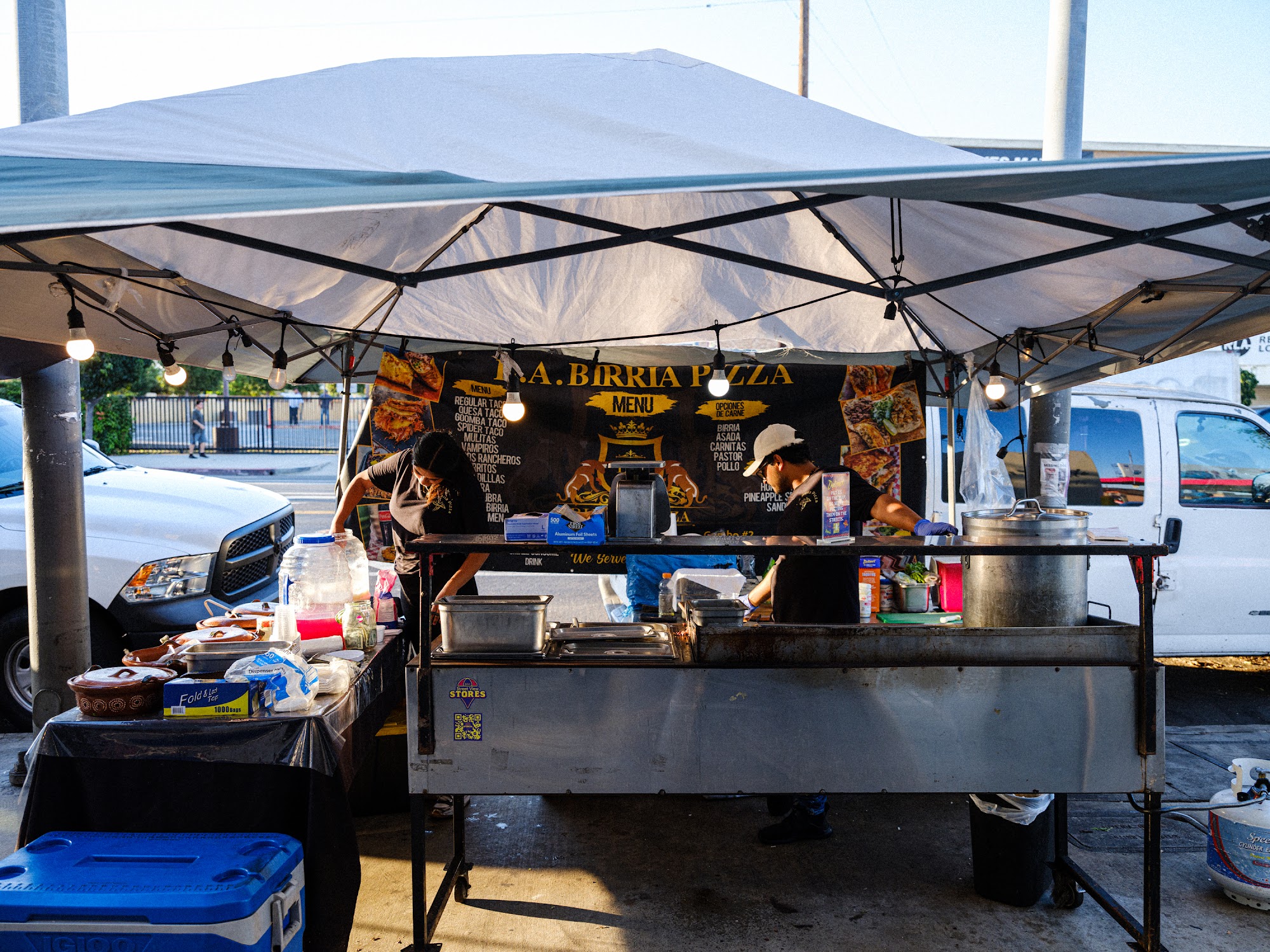 L.A. Birria Pizza