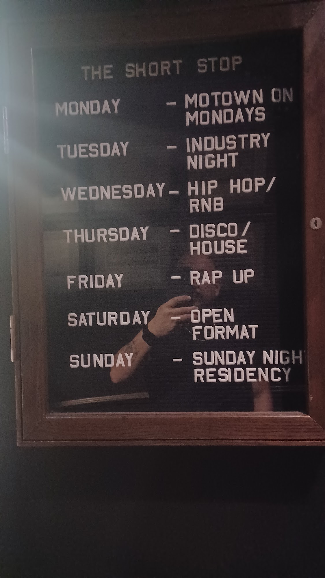 Prime Time Pub Bar Menu