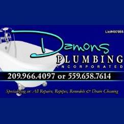 Damon's Plumbing 4724 Indian Peak Rd, Mariposa California 95338