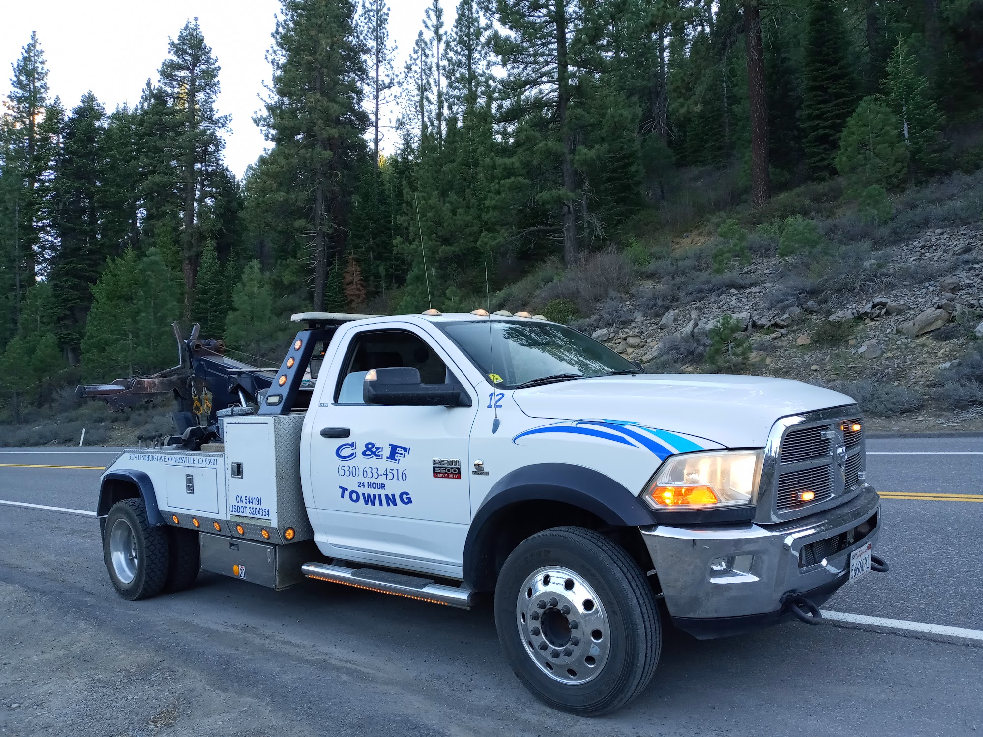 C & F Towing, Inc. 5174 Lindhurst Ave, Marysville California 95901