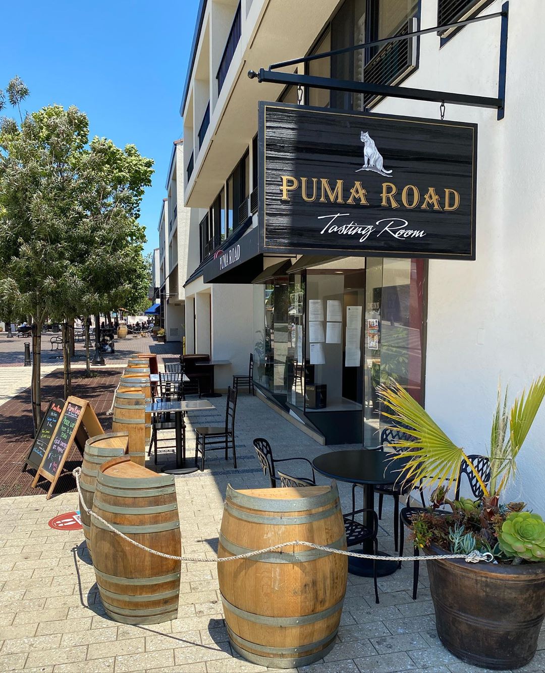 Puma Road at Portola Plaza - Wine Tasting Room