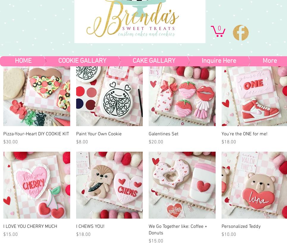 Brenda's Sweet Treats Menu