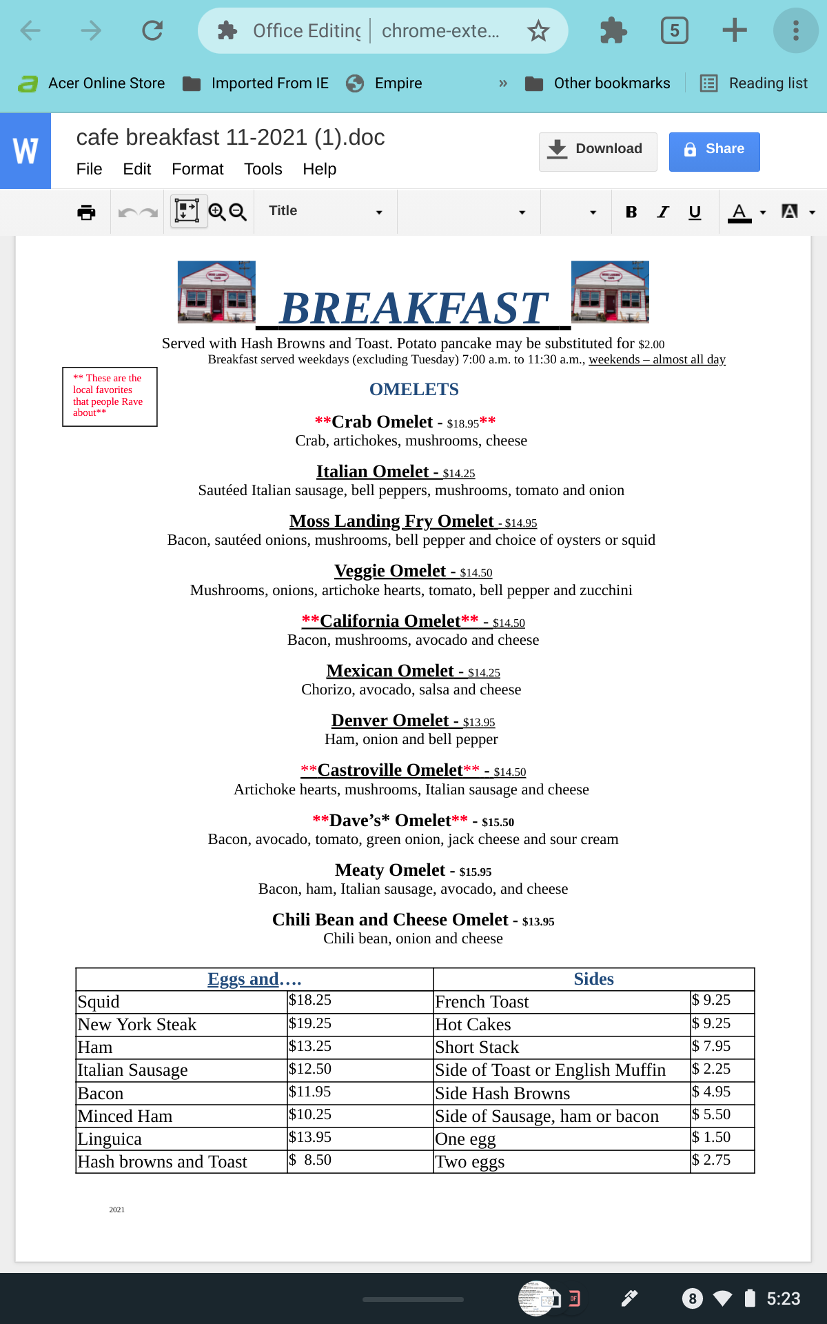 Photo credit: Google