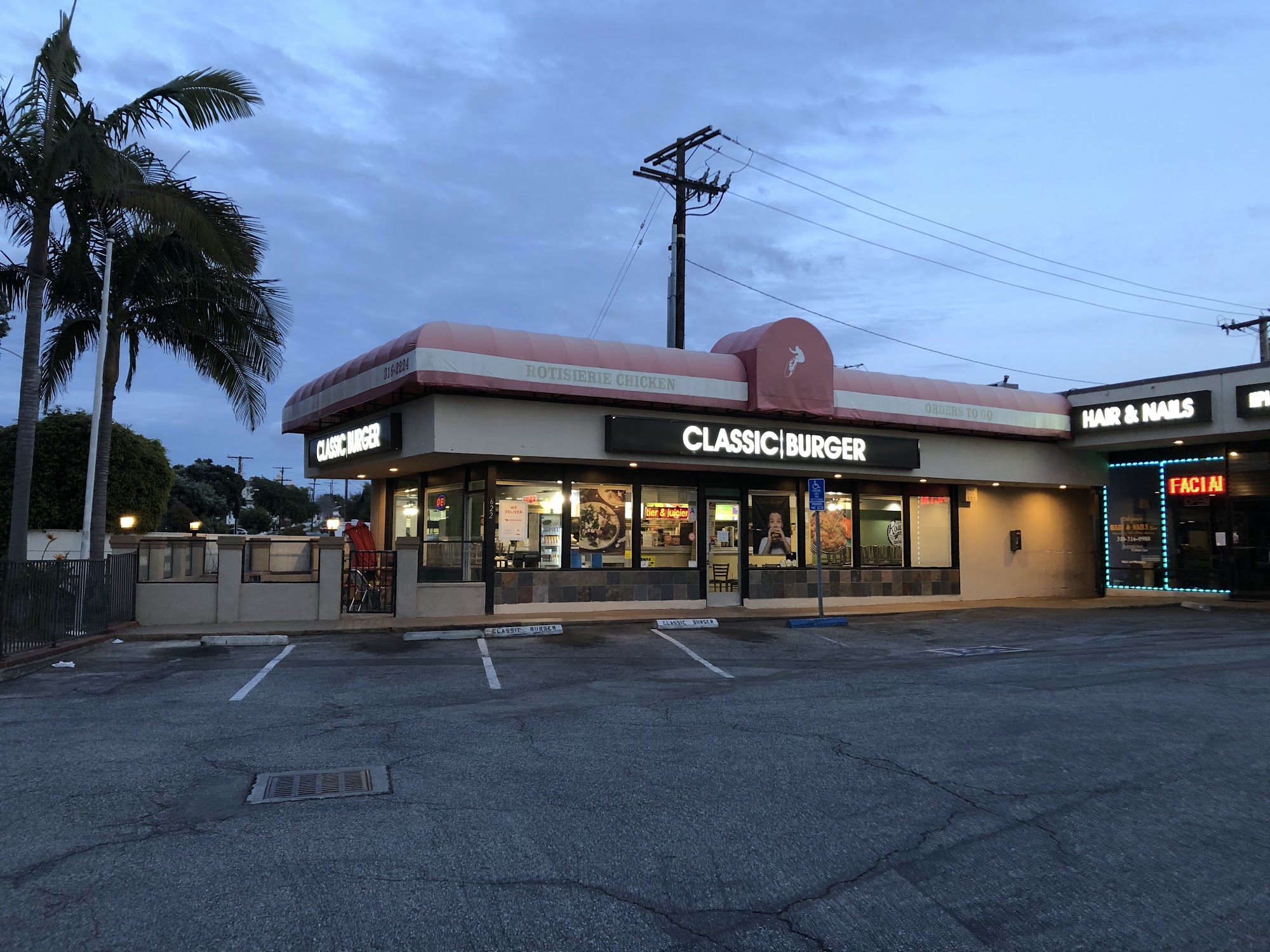 Classic Burger in Redondo beach