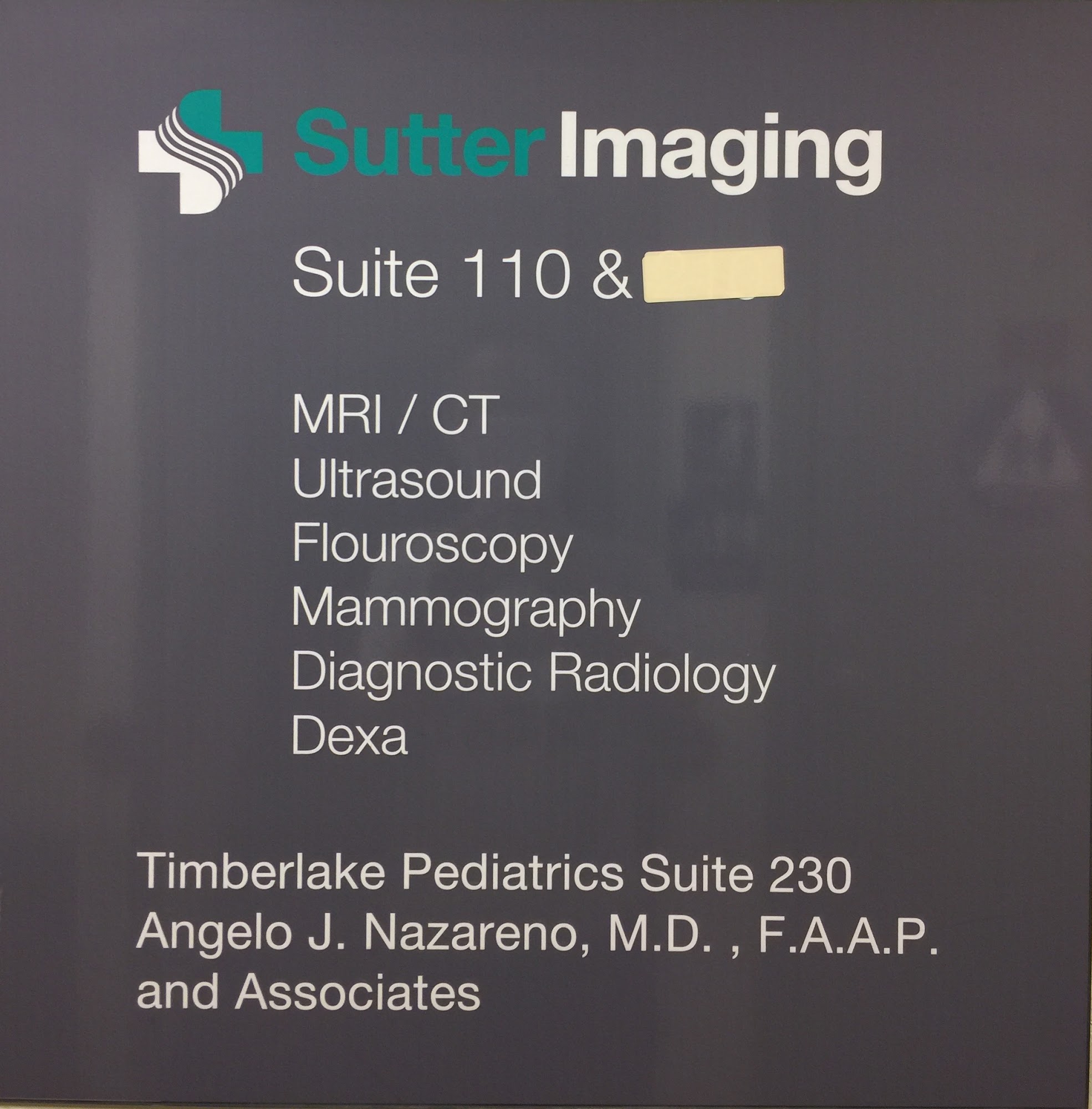 SUTTER IMAGING SOUTH Sacramento CA Hours, Directions, Reviews