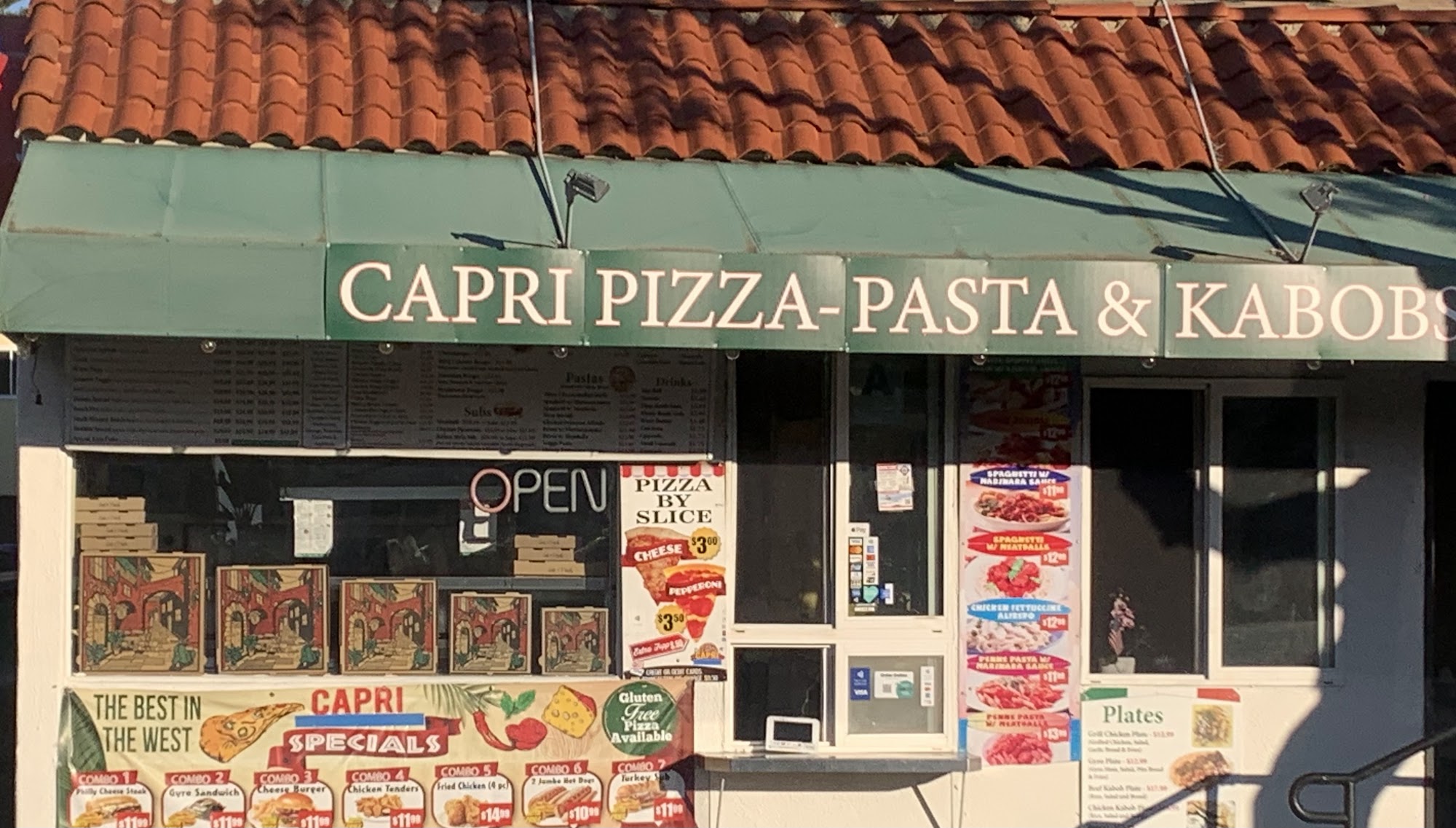 Capri Pizza-Pasta & Kabobs (The Best in The West)