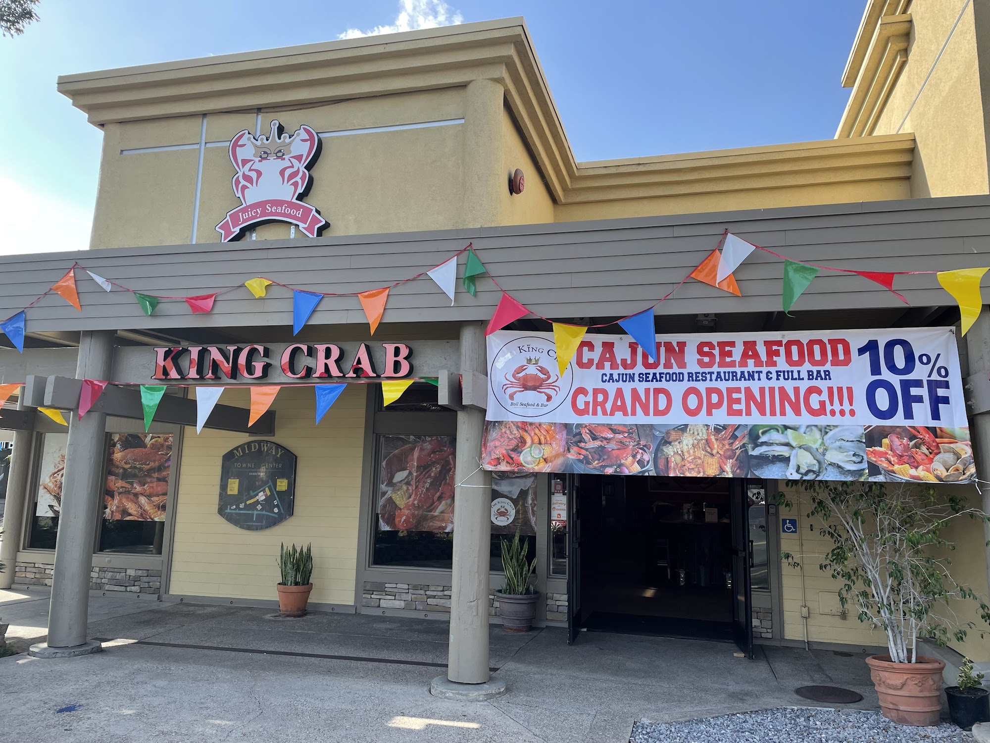 King Crab Cajun Seafood Boil restaurant