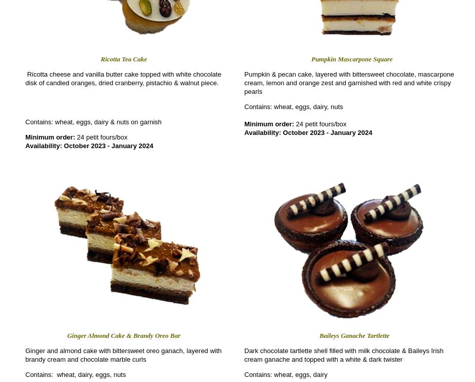 Gerhard Michler Menu