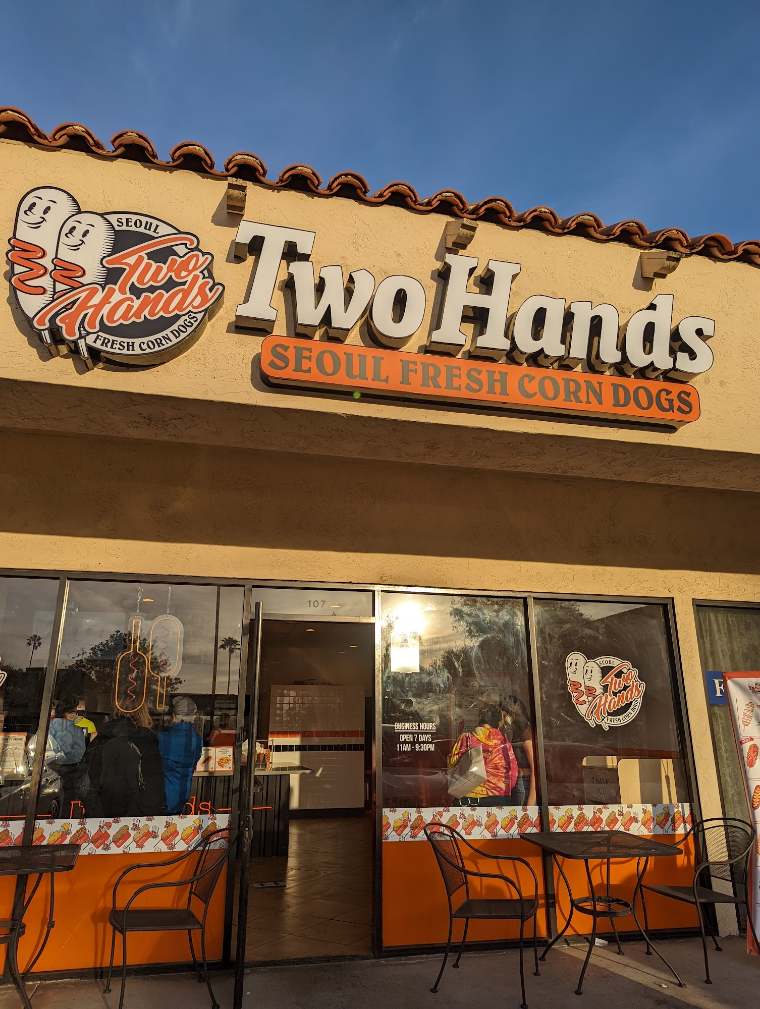 Two Hands Corn Dog San Marcos