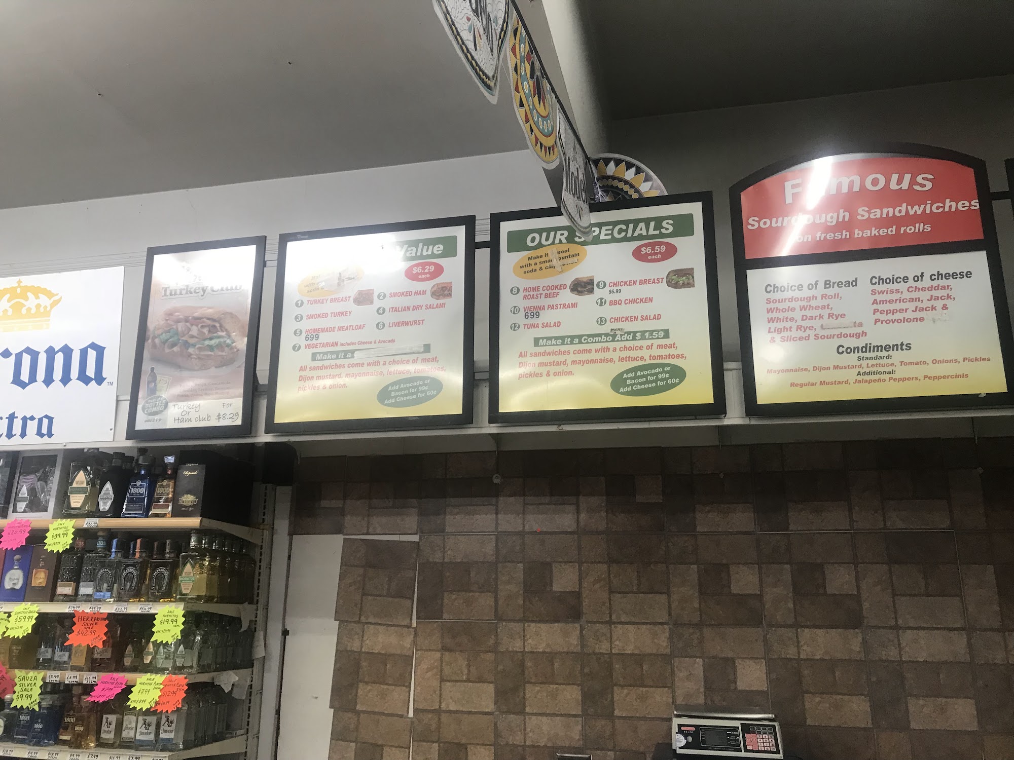 Famous Deli Market & Bakery Menu