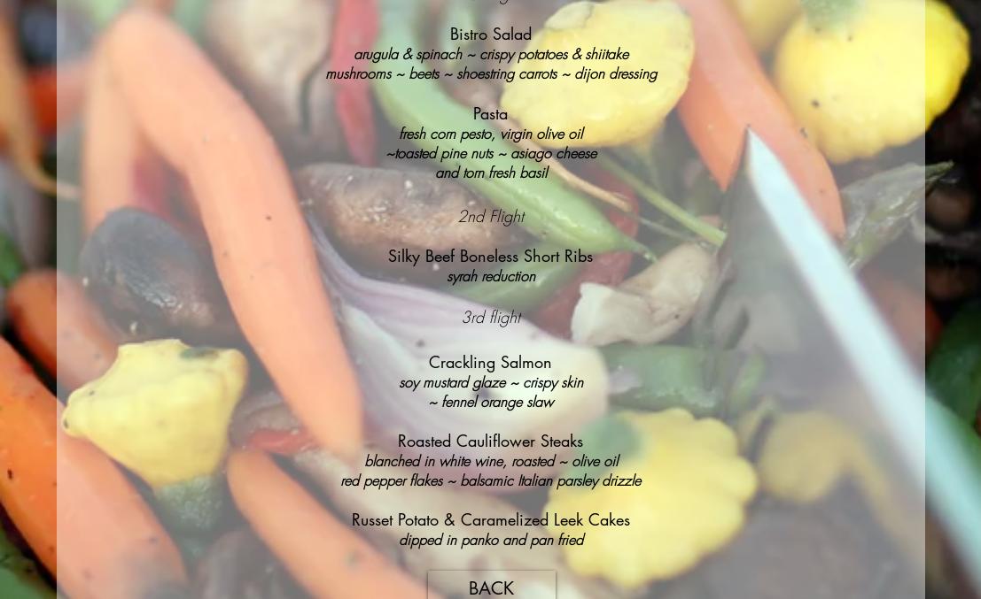 Pacific Connection Catering & Event Design Menu