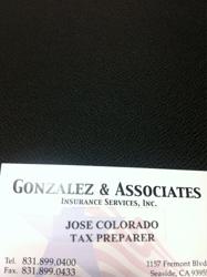 Gonzalez & Associates Insurance Services Inc