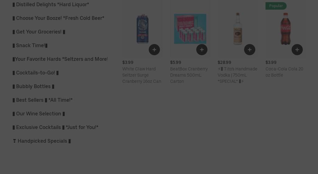 Circus Liquor sylmar Menu