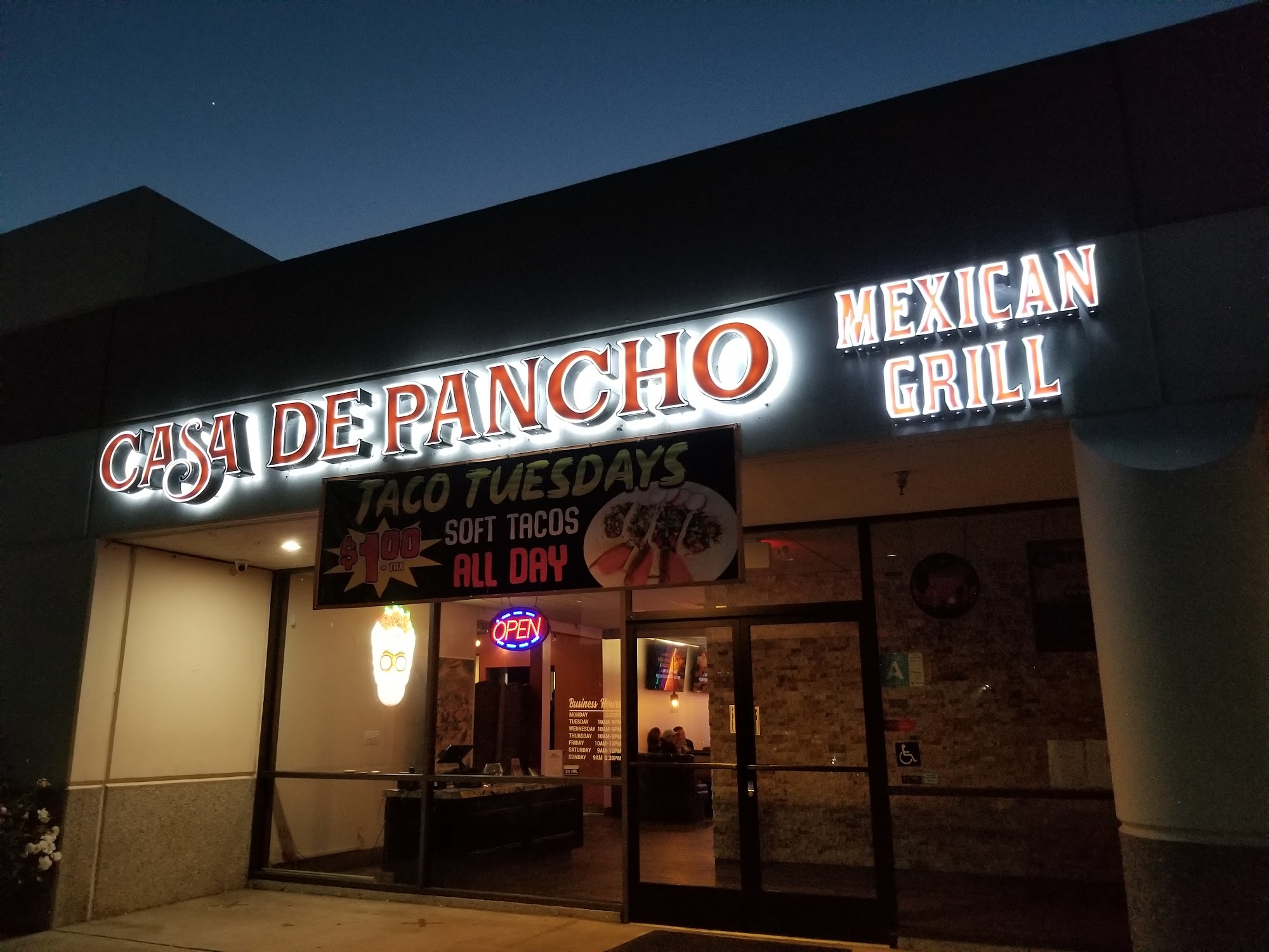 Casa De Pancho Mexican Grill