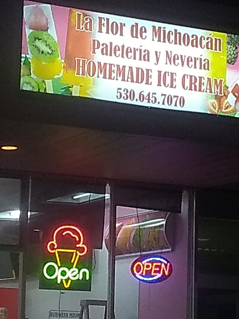 La Flor de Michoacán Paletería y Nevería Homemade Ice Cream Shop