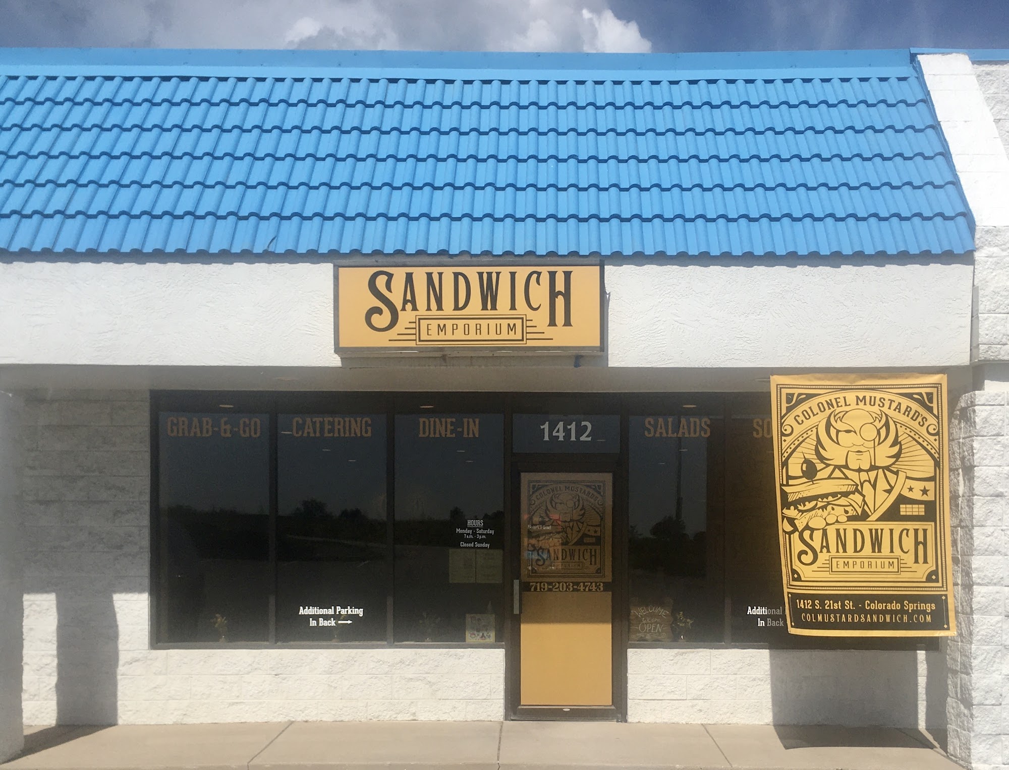 Colonel Mustard's Sandwich Emporium 1412 S 21st St, Colorado Springs, CO 80904