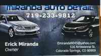 Miranda Auto Detail LLC. Limpiesa de carros LLC