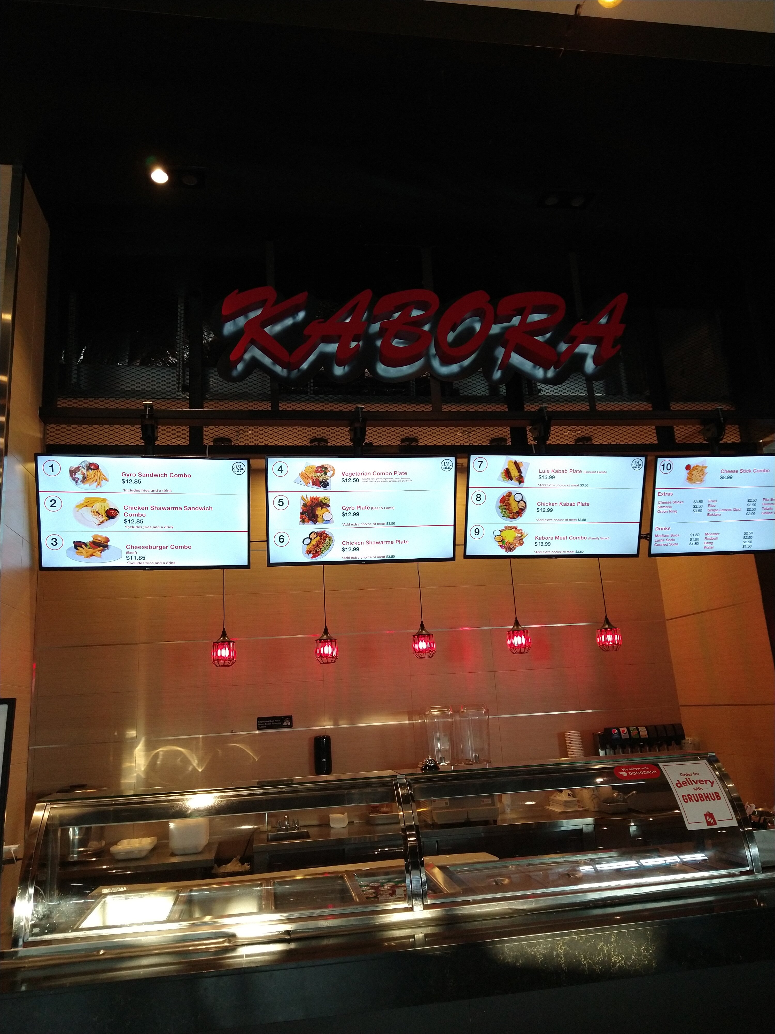 Kabora Kabab Menu