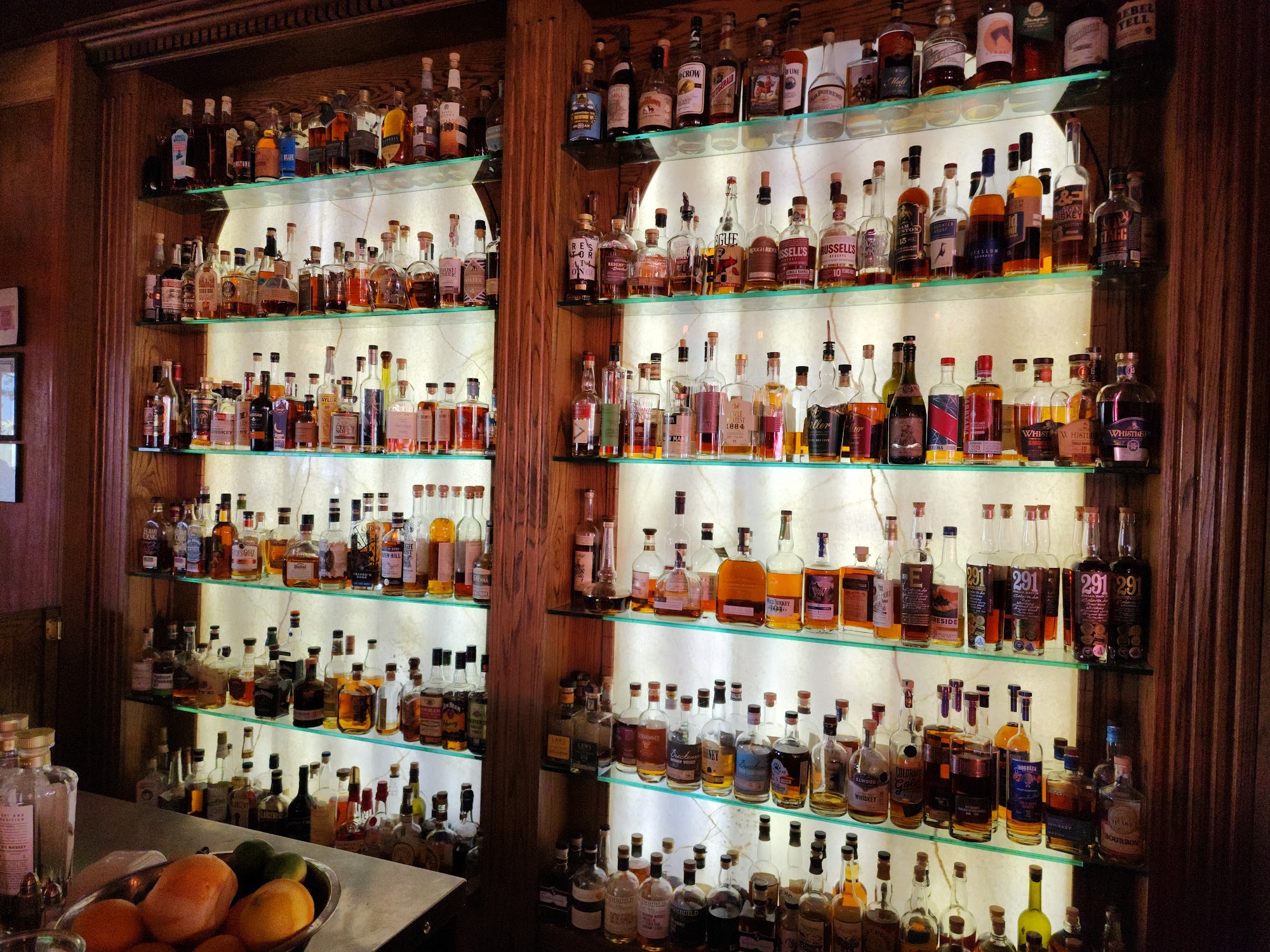 The Whiskey Bar At The Cascades Restaurant