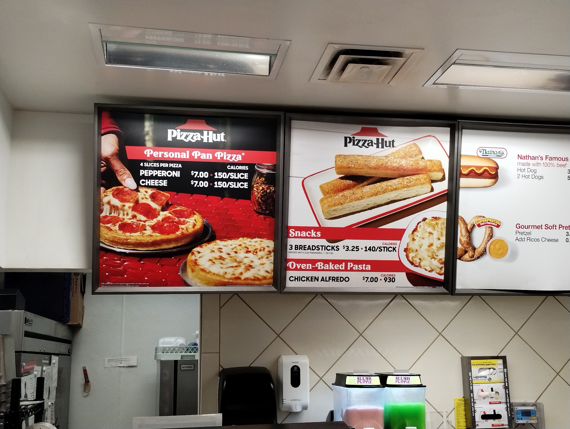 Pizza Hut Express Menu