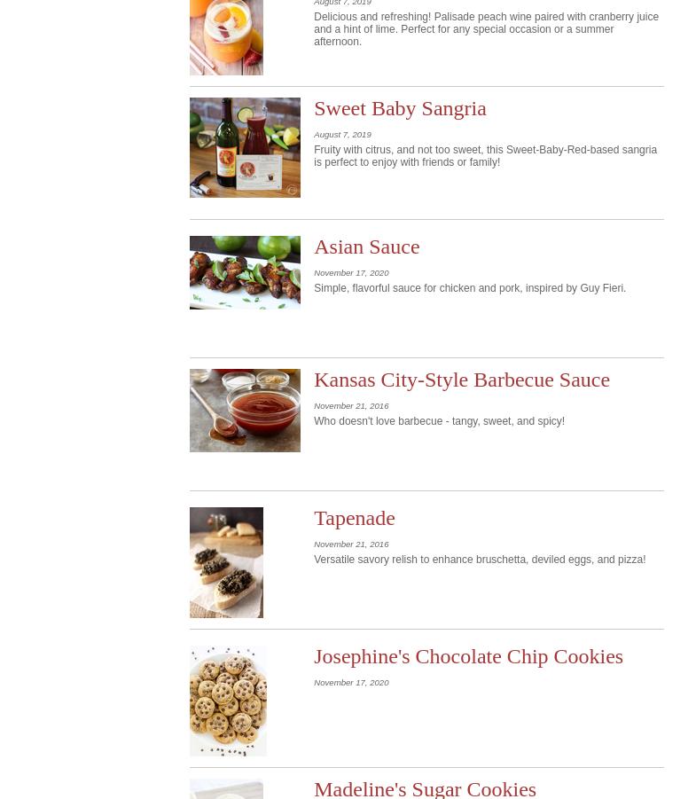 Carlson Vineyards Downtown Tasting Room Menu