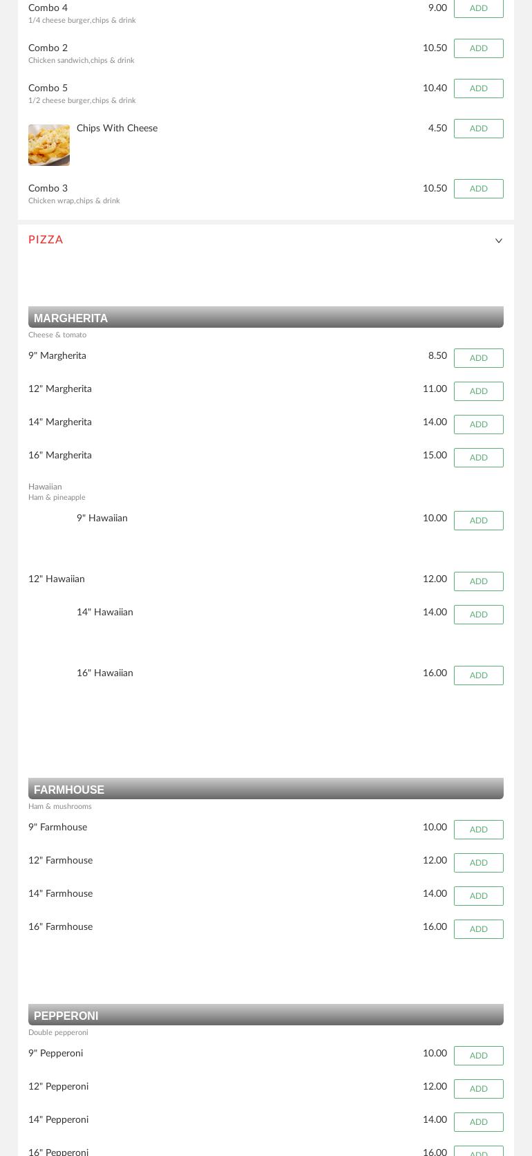 Lanson Kebab House Menu