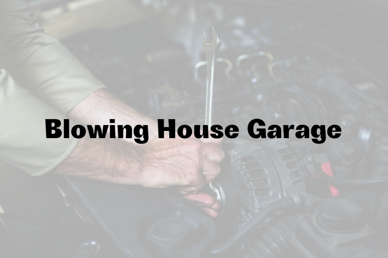 Blowing House Garage