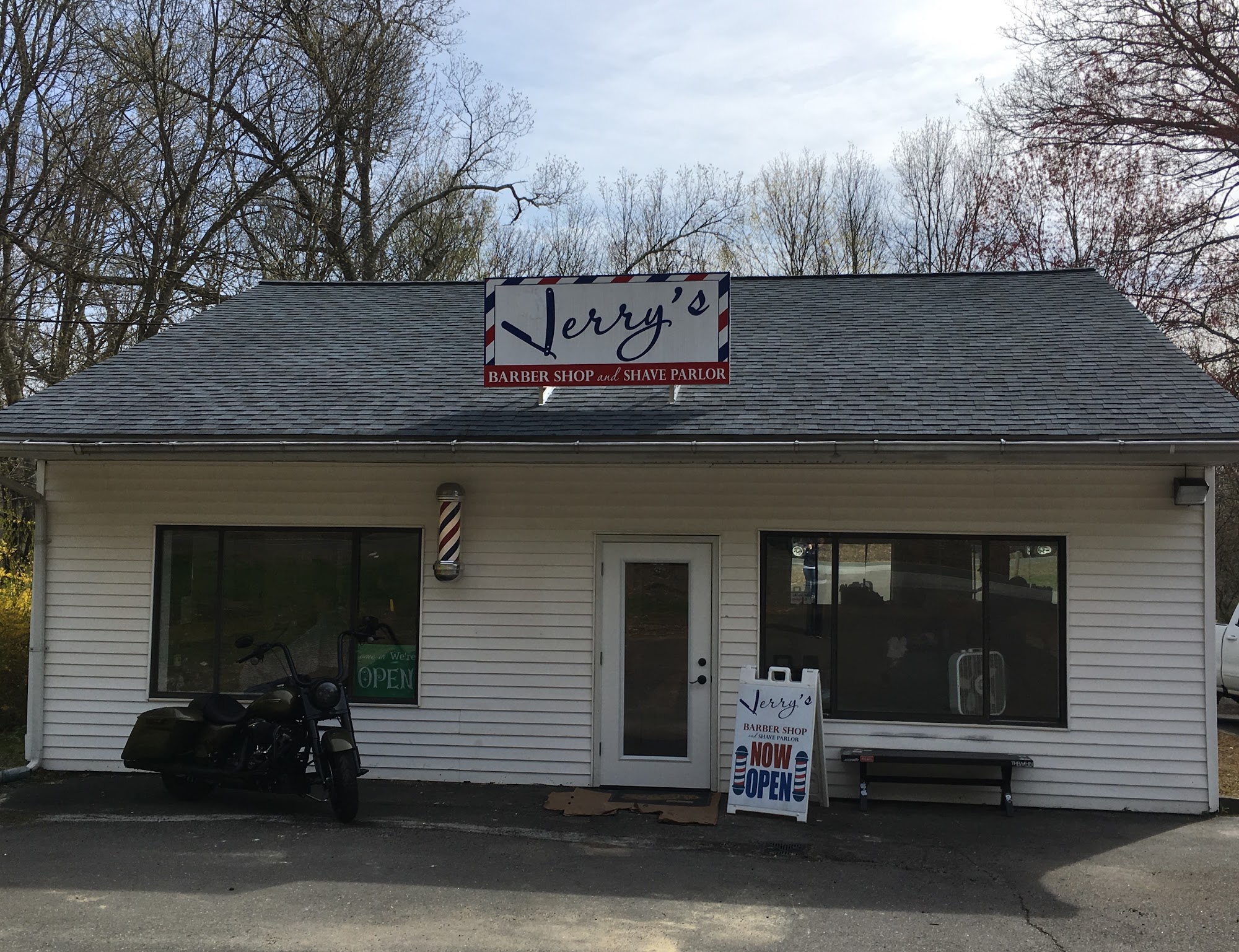 Jerry's Barber Shop and Shave Parlor LLC 252 Merrow Rd, Tolland Connecticut 06084