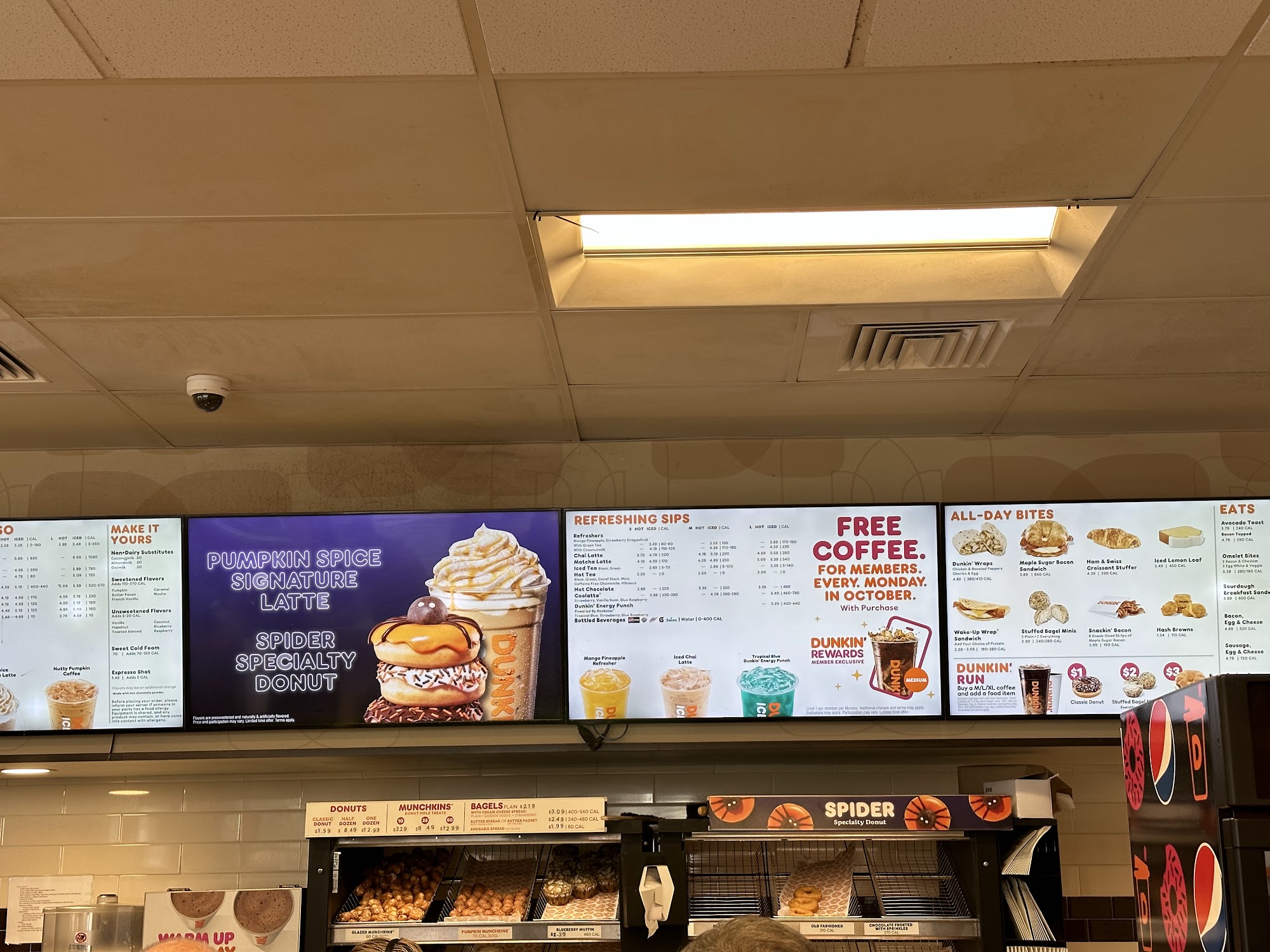 Dunkin' Menu