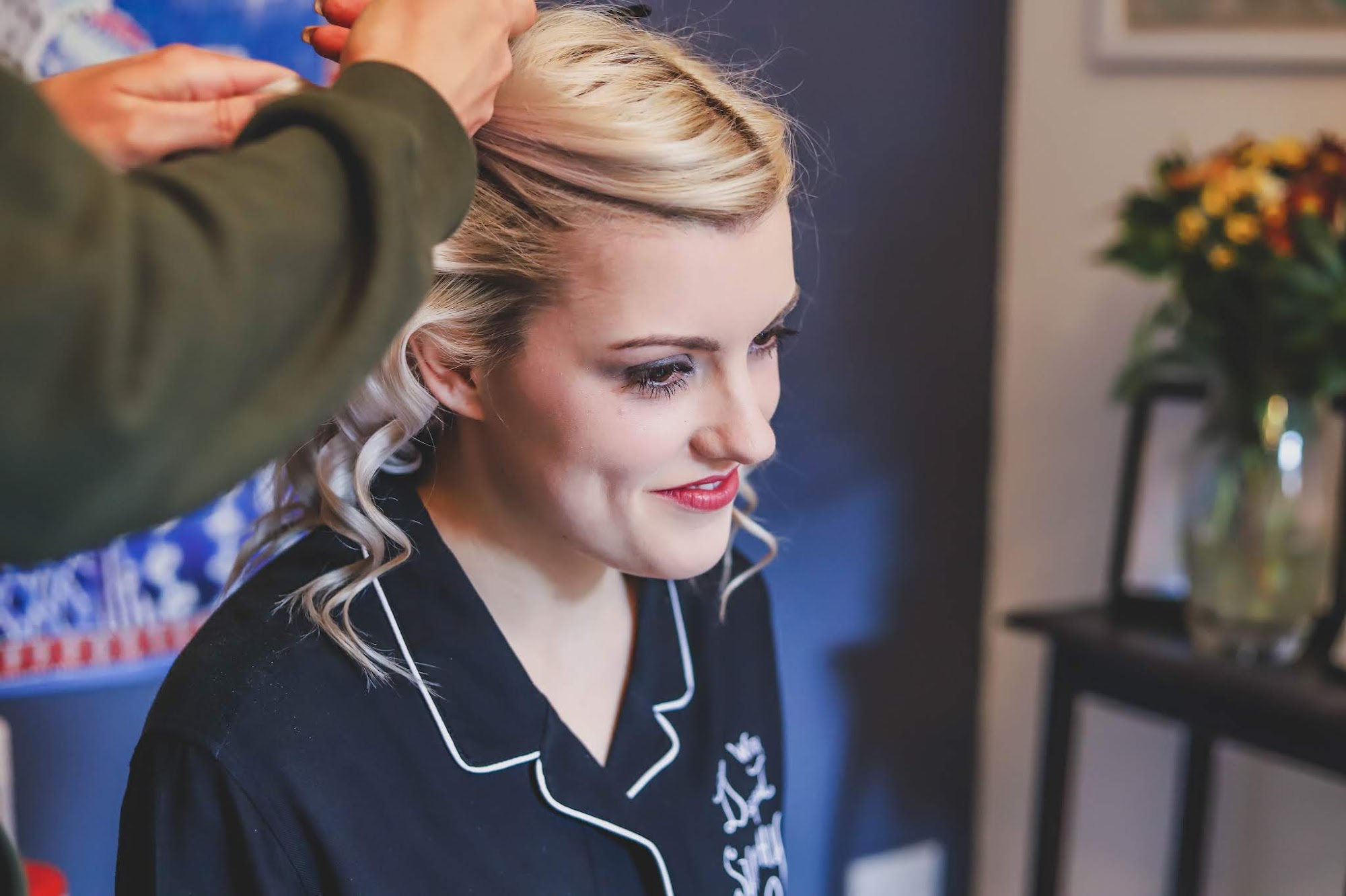 Peaches and Cream Wedding Hair Penrith