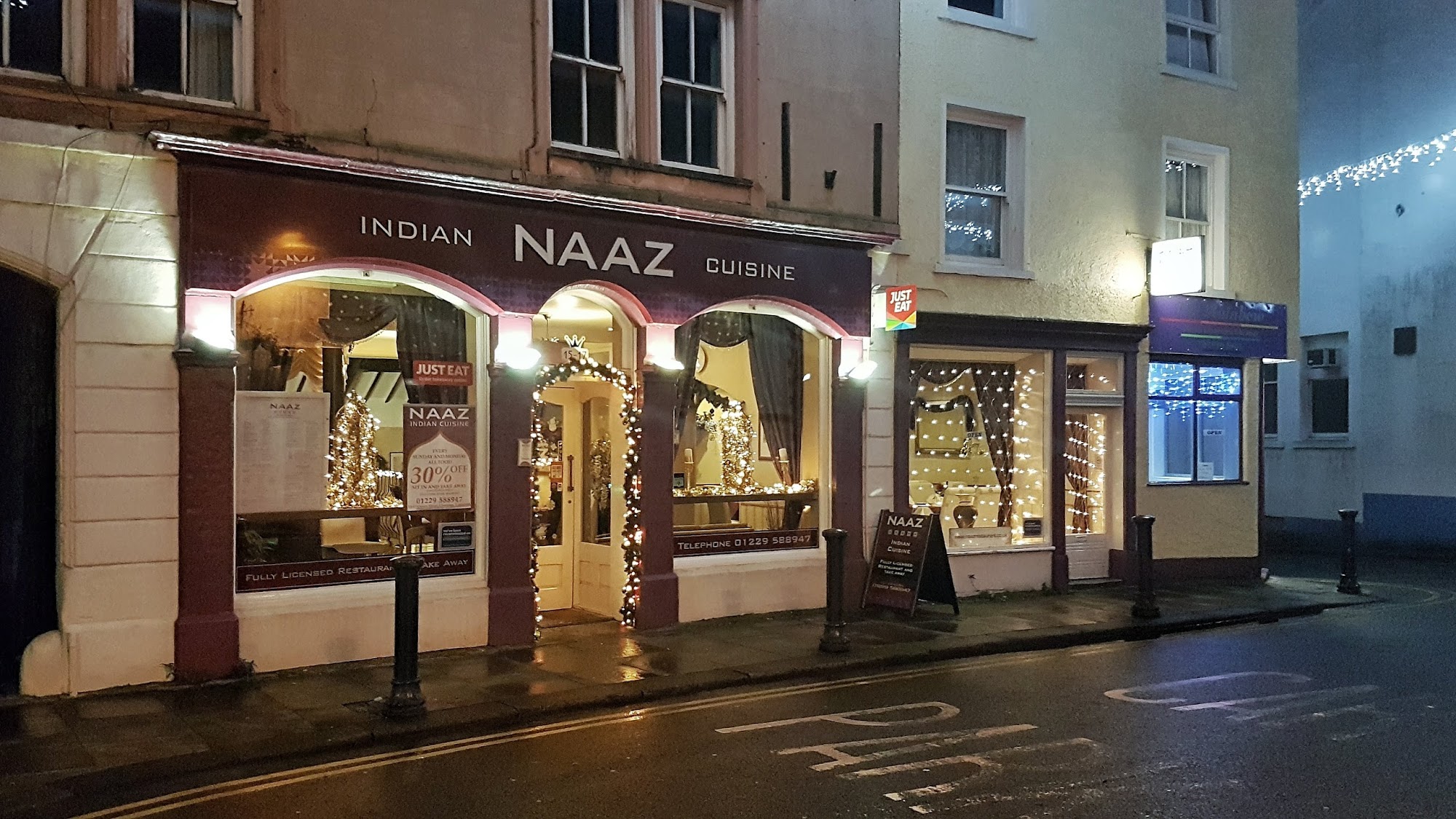 Naaz Indian Cuisine 15-17 Queen St, Ulverston