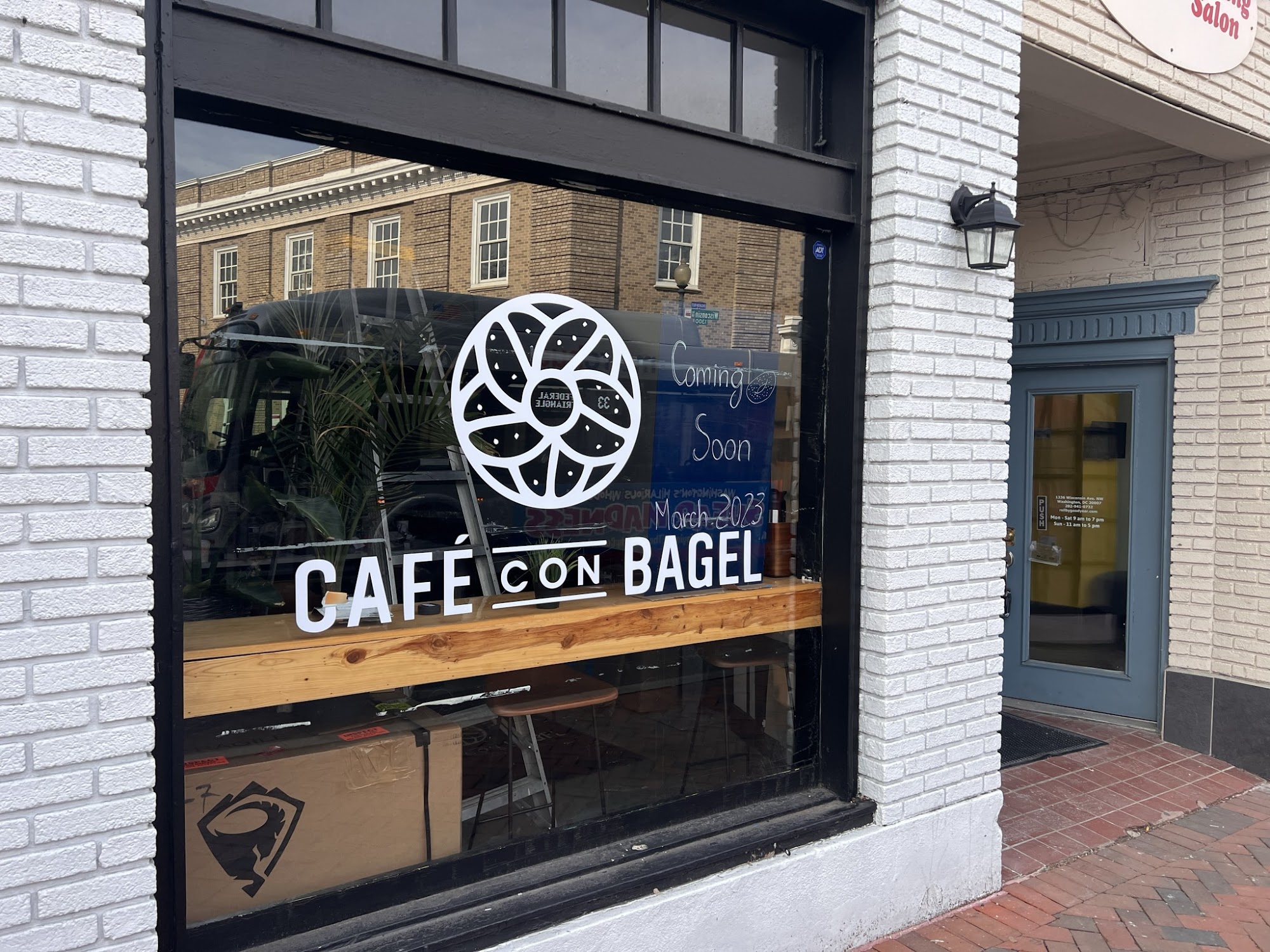 Café con bagel