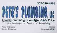 Pete's Plumbing, LLC