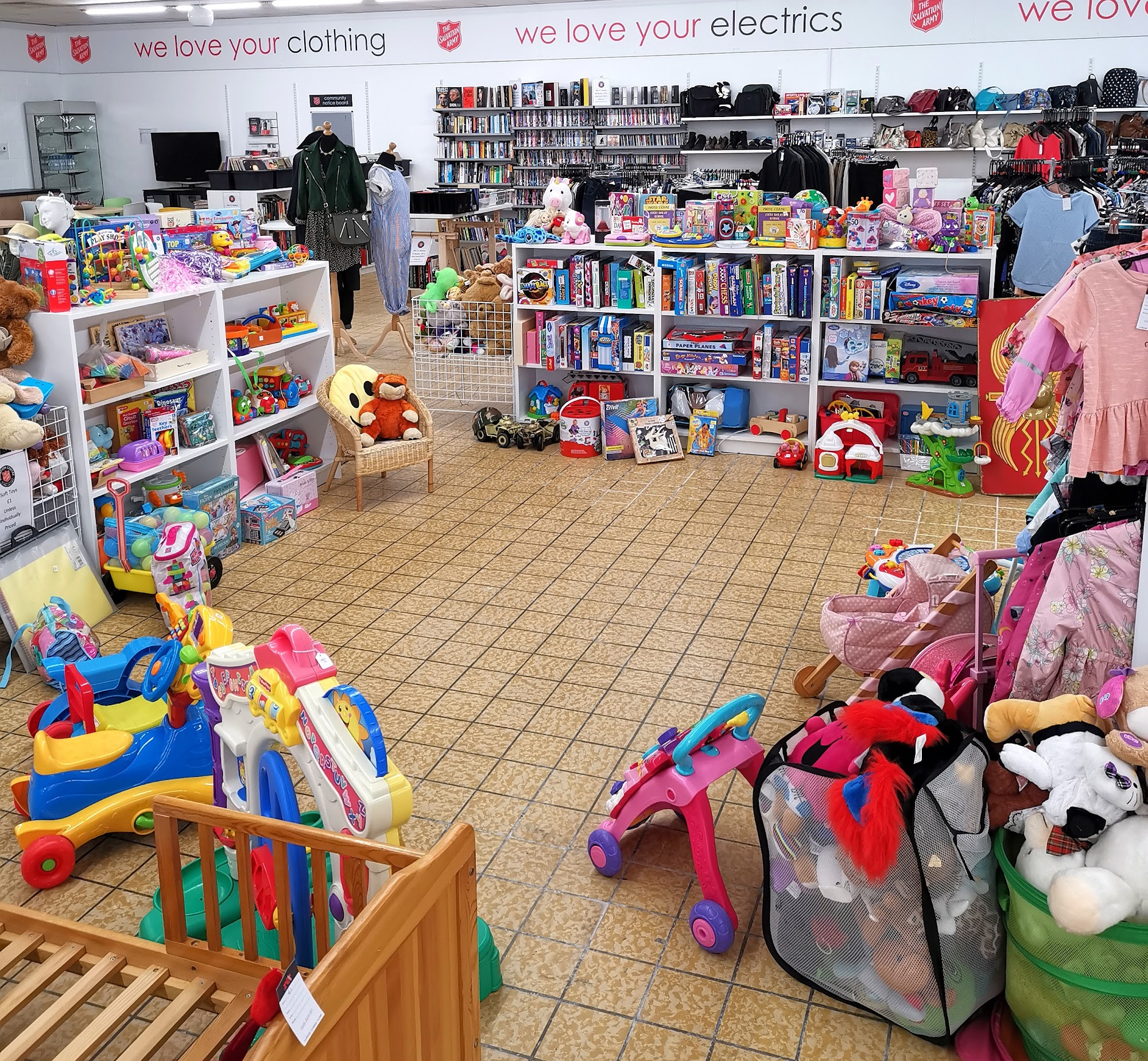 Salvation Army Donation Centre Chesterfield