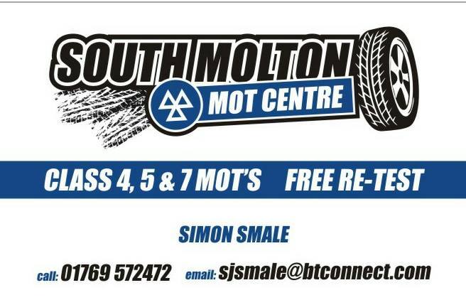 South Molton Mot Centre South Molton