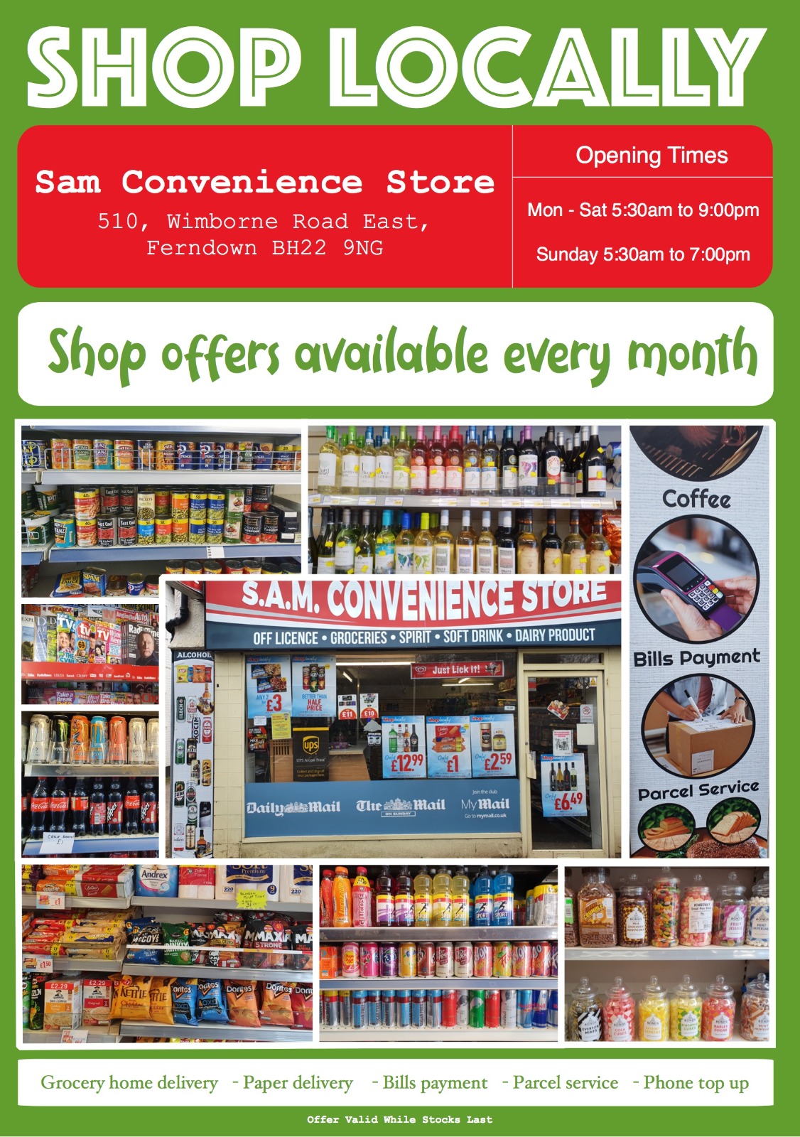 SAM Convenience Store Ferndown