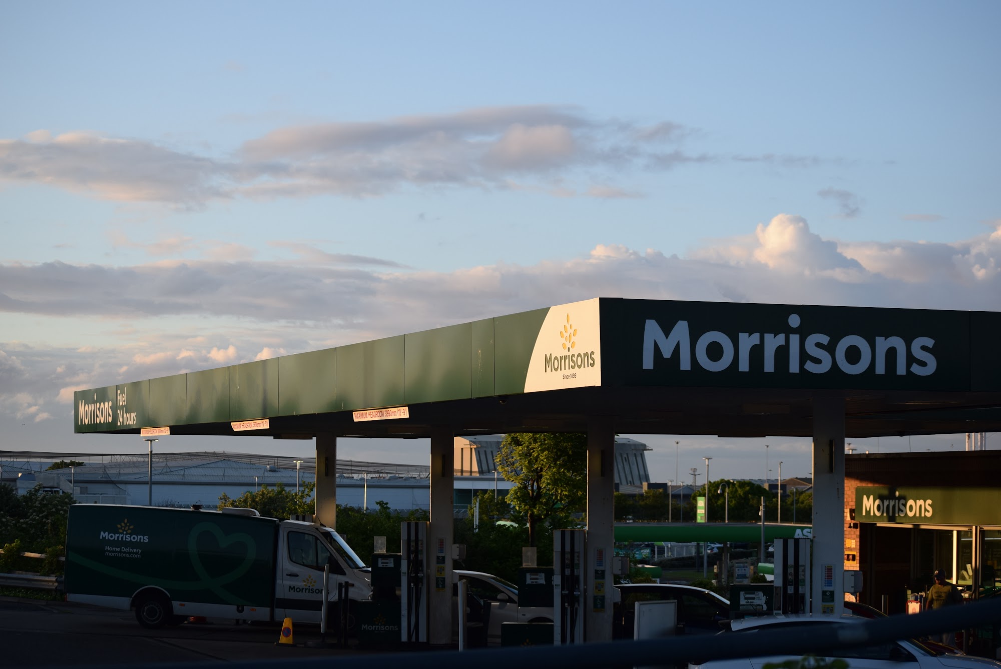 Morrisons Petrol Station Hartlepool