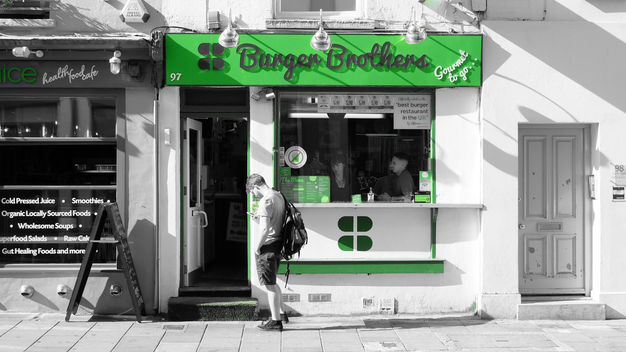 Burger Brothers 97 North Rd, Brighton and Hove, Brighton