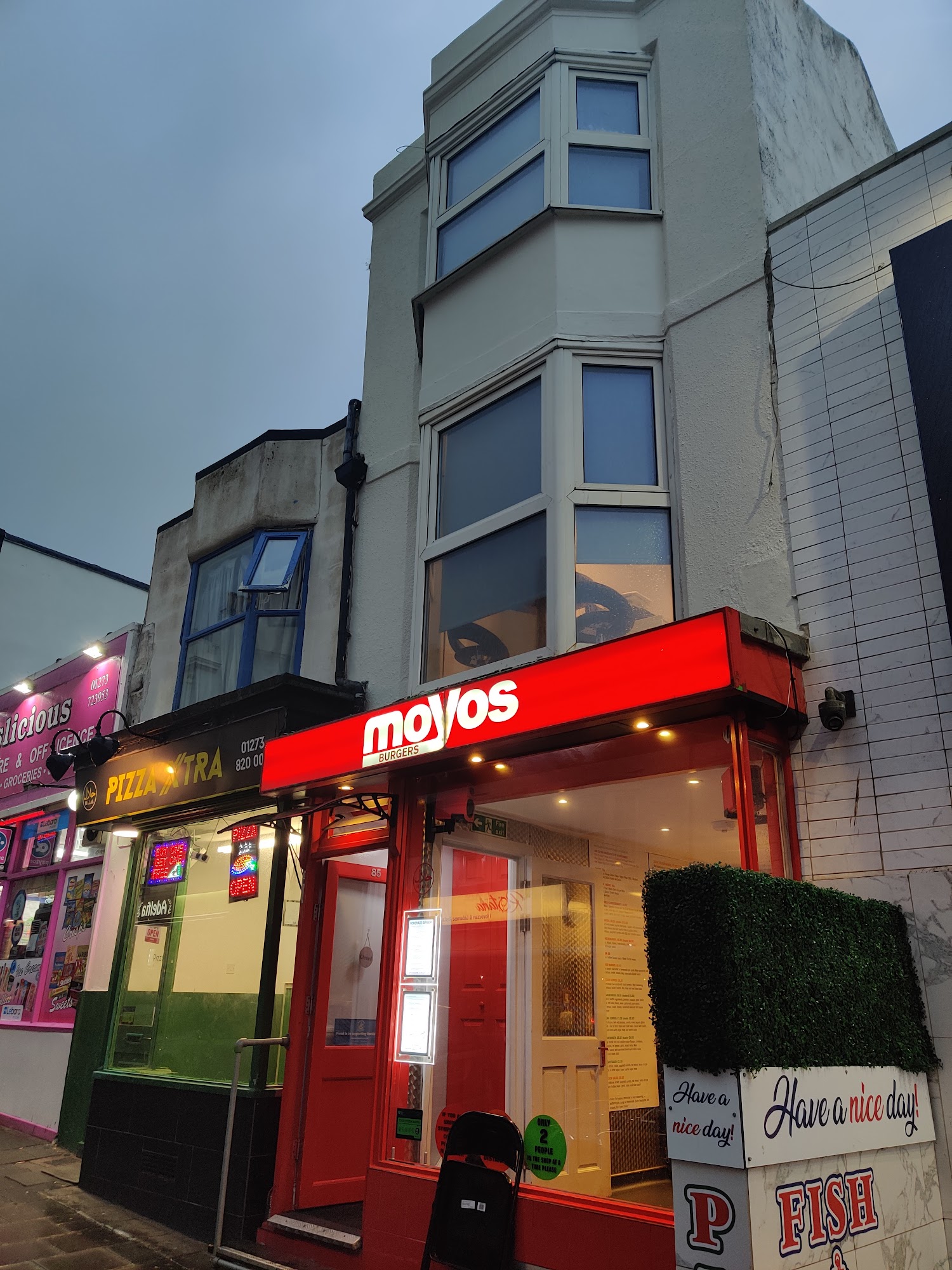 Moyos Burgers Brighton 85 Preston St, Brighton and Hove, Brighton
