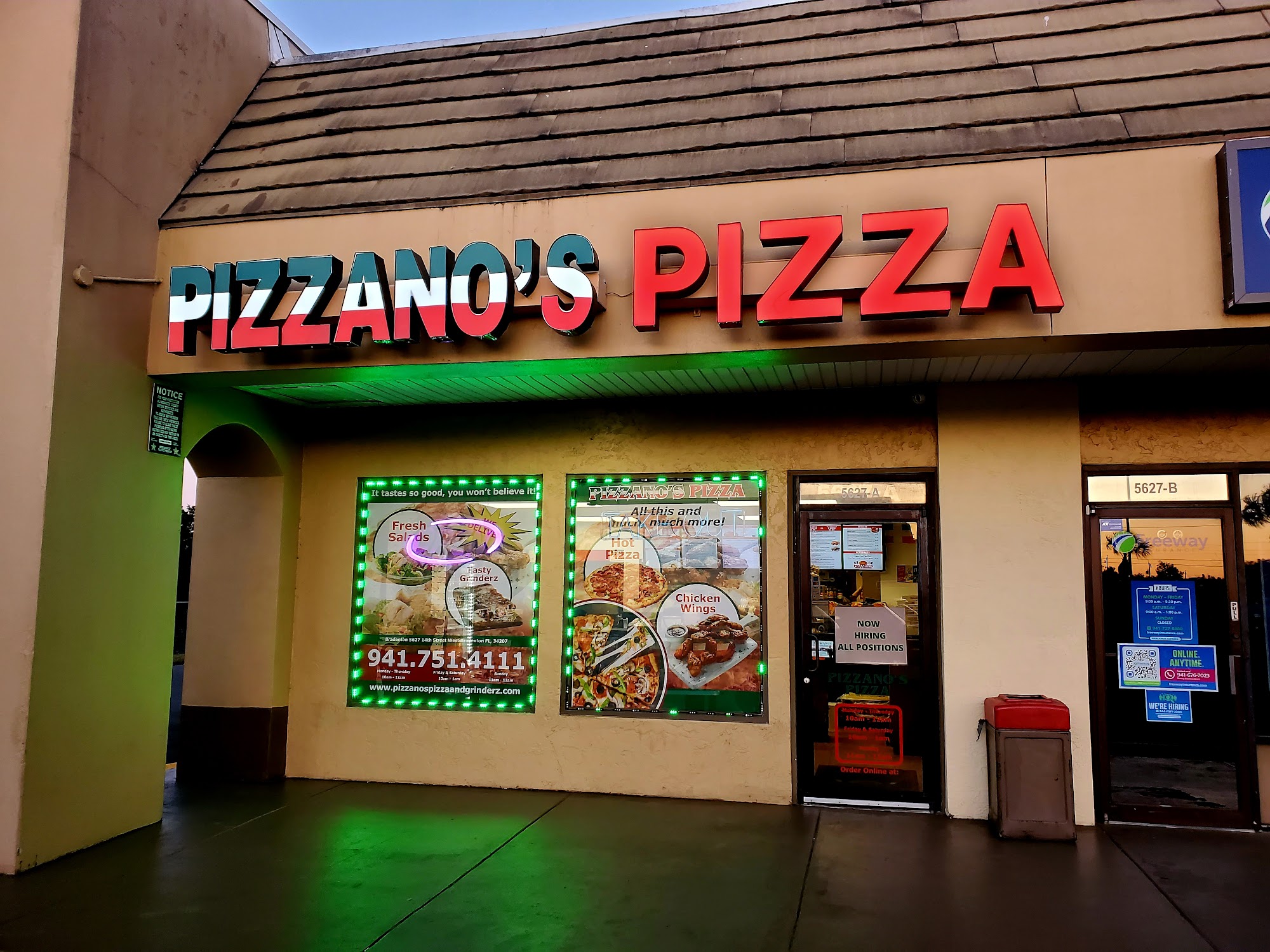 Pizzano's Pizza & Grinderz Bradenton