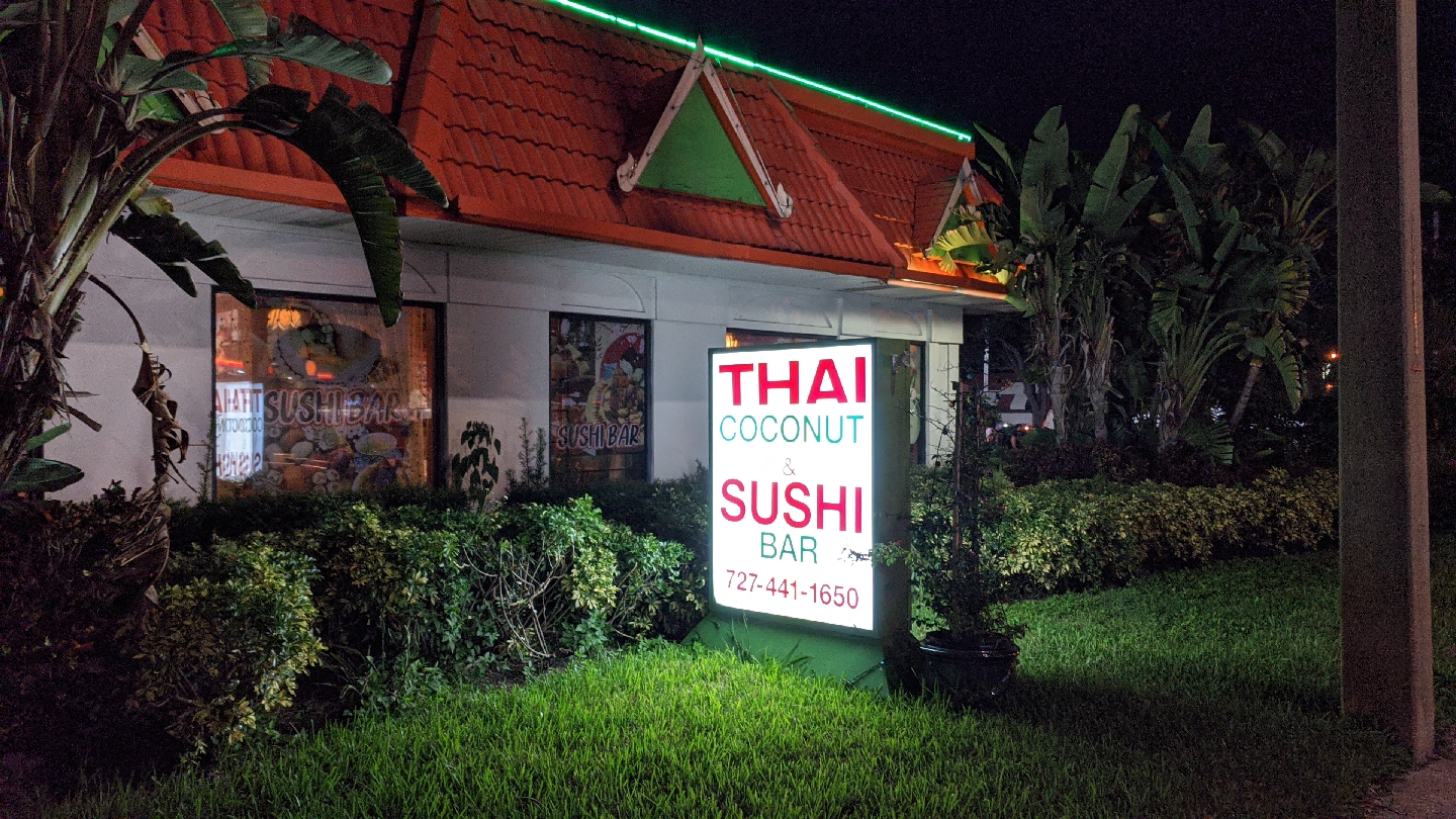 Thai Coconut and Sushi