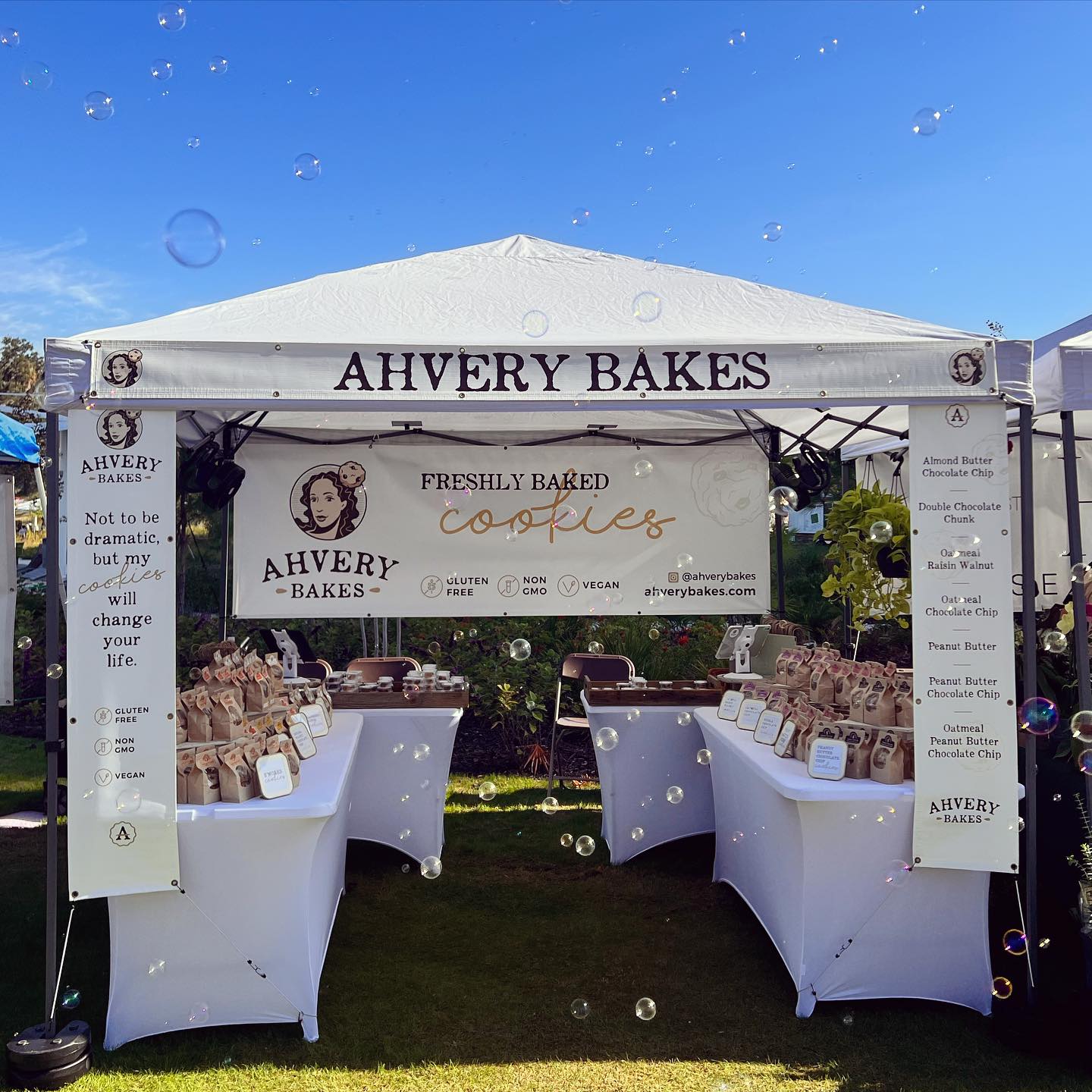Ahvery Bakes Menu
