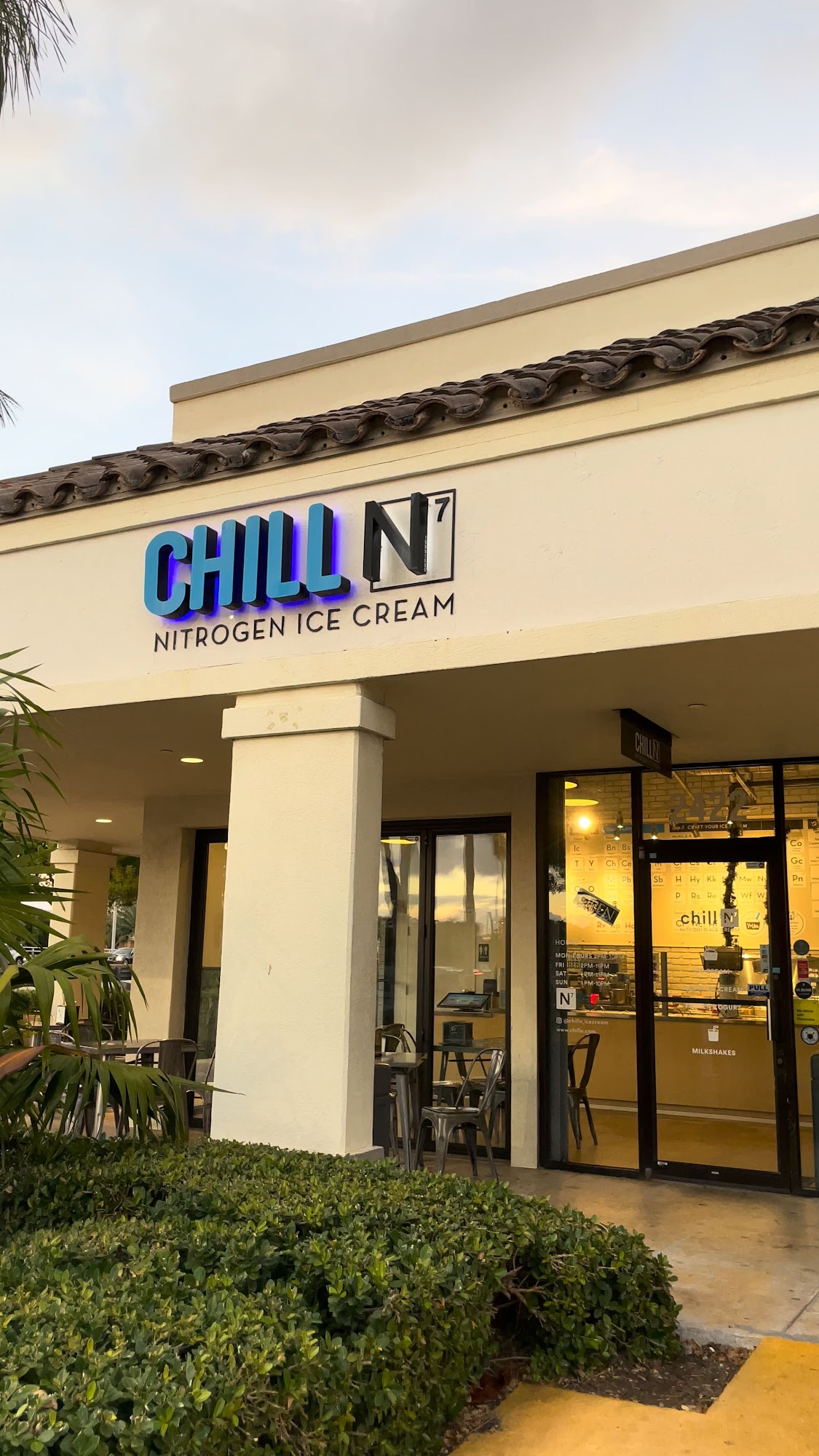 Chill-N Nitrogen Ice Cream Fort Lauderdale