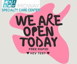 Midway Specialty Care Center, Moti Ramgopal MD FACP FIDSA, Darla Bagwell APRN, Angela Trodglen APRN, Lauren Leeflang PA-C