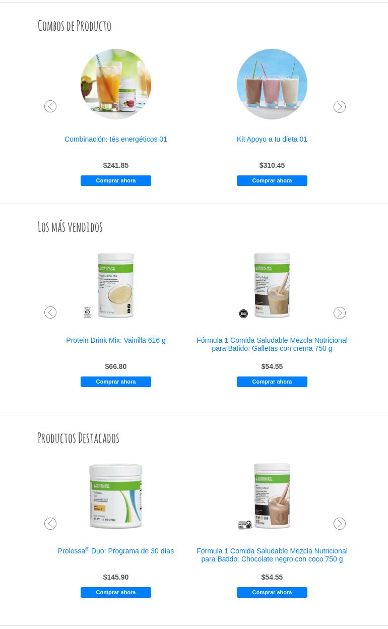 Dale Pa K HerbaLife Nutrition Menu