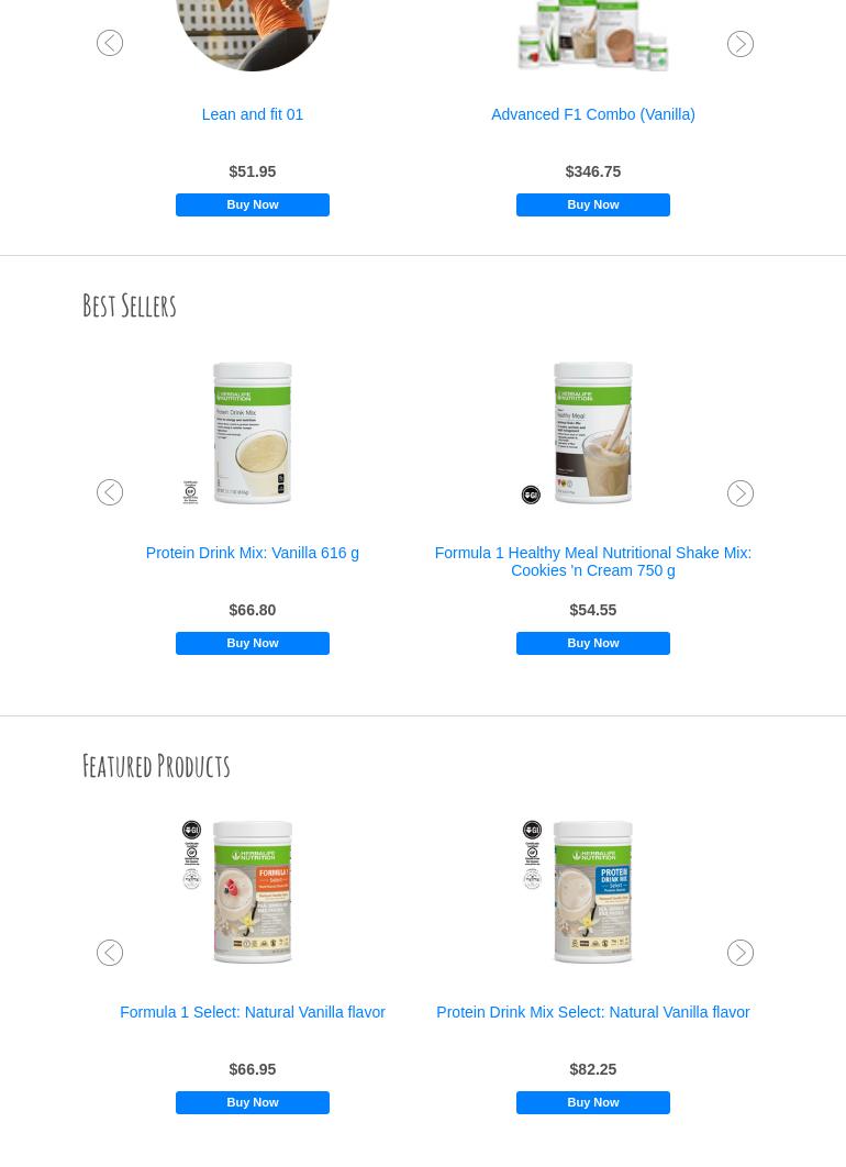 Herbalife Feel Good Wellness Club in Hialeah, FL 33012 Menu