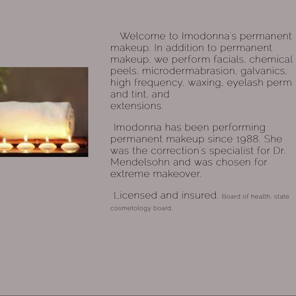 Imodonna's Permanent Cosmetics 11450 SE Dixie Hwy, Hobe Sound Florida 33455