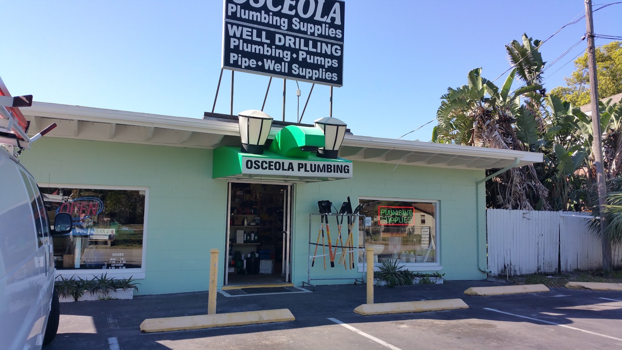 Osceola Plumbing & Well Drill 4361, 555 3rd St, Holly Hill Florida 32117