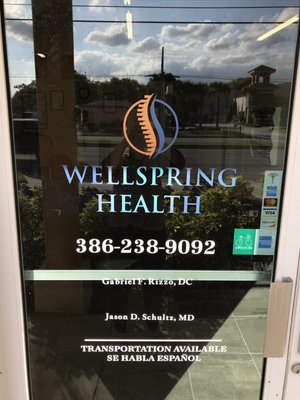 Wellspring Regenerative Medicine 701 Ridgewood Ave unit b, Holly Hill Florida 32117