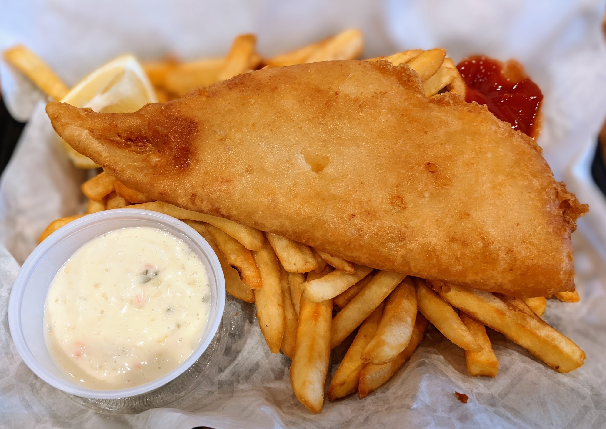 Kiwi Style Fish and Chips Anna Maria Island